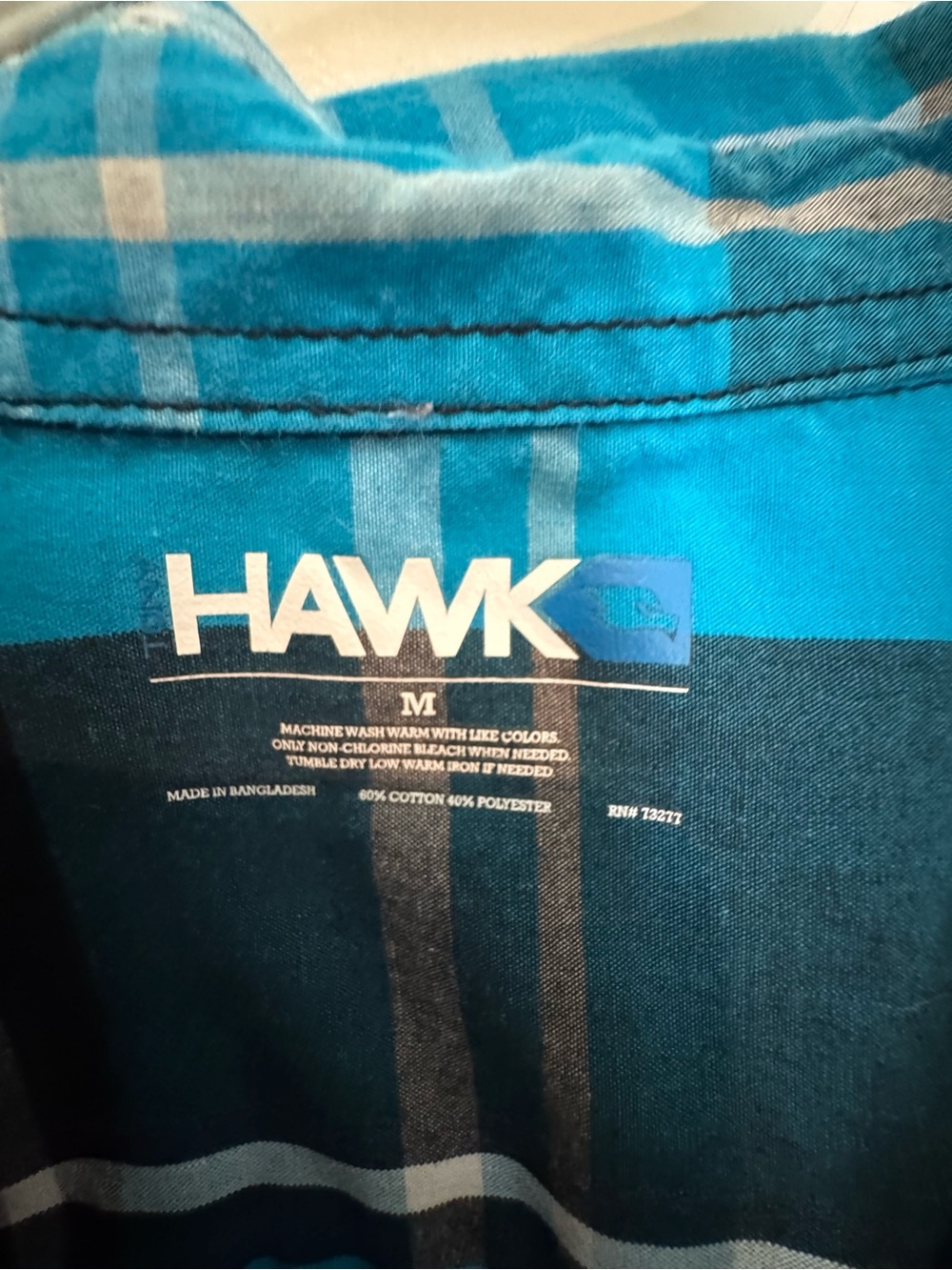 Tony Hawk Boys Short-Sleeve Plaid Button-Up Shirt - Picture 3 of 3